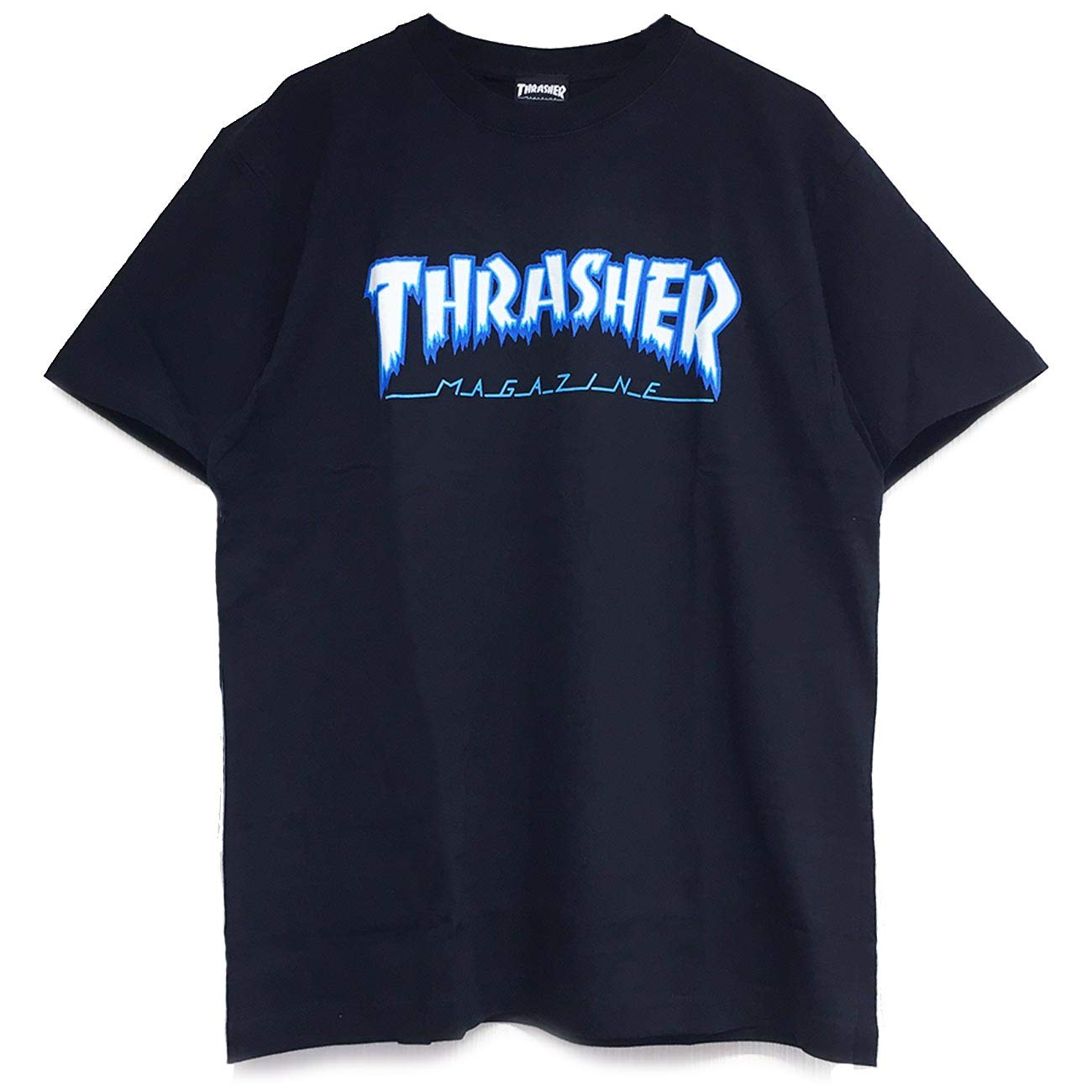 Amazon | [スラッシャー] TH81226 Tシャツ アイスロゴ (BLACK, M) | T